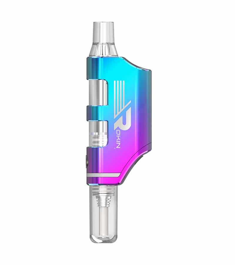 Side View Multicolor Stinger Electronic Dab Straw Kit | Wax Pen Rig