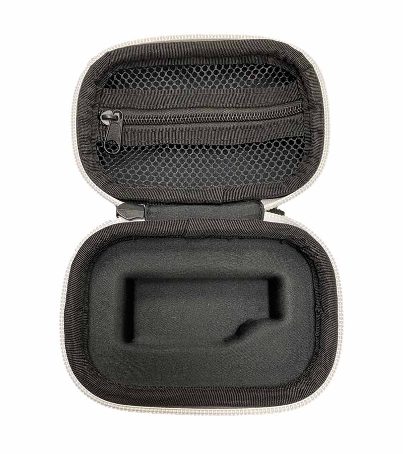 Red Mini Tank travel case