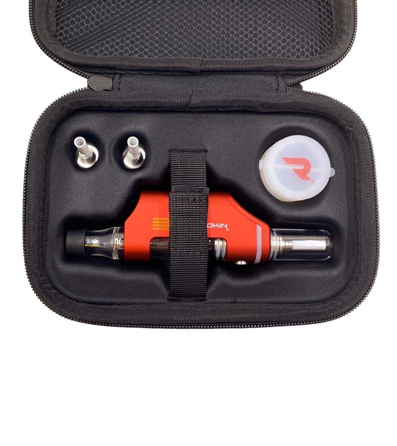 Stinger electronic concentrate vape case - black - open