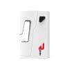 Rage--White---Front Rage 510 Threaded Vaporizer White Front