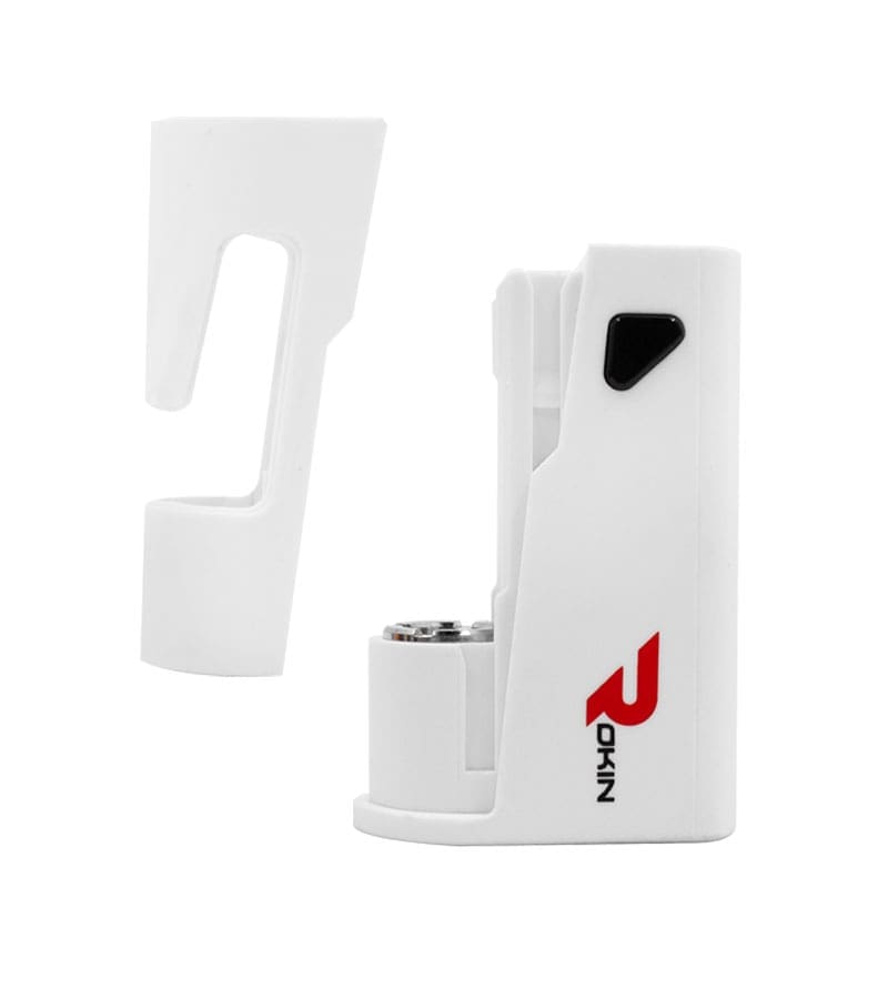 Rage--White---piece Rage 510 Threaded Vaporizer White Exploded View
