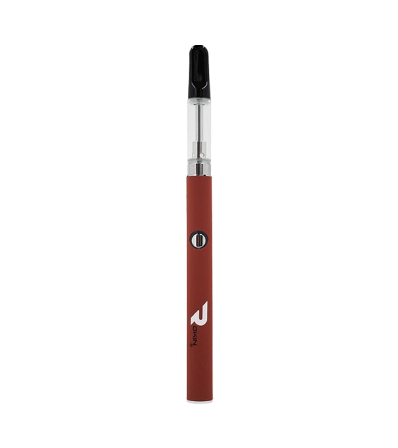 Rokin-Thunder---redMah--cart Thunder 510 Threaded Battery with Cartridge - Red Mahogany