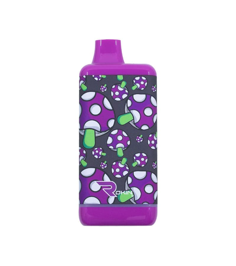 Bar-funkymush-front Rokin Bar 510 Thread Vaporizer - Funky Mushrooms- Front
