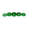 Stache 5 piece grynder green open with all 5 pieces separated Stache 5 piece grynder green open with all 5 pieces separated
