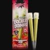 Delta-Munchies-prerolls-doubledoinks-strawberryjam-front-2 delta munchies double doinks thca prerolls strawberry jam