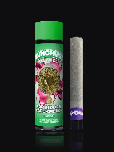 delta munchies preroll jelly hole forbidden watermelon