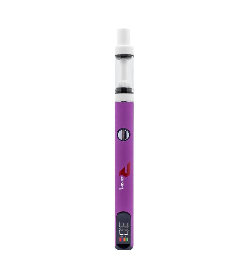 Rokin-ThunderXL-purple-screen-on Rokin ThunderXL bright purple 510 thread battery with digital screen