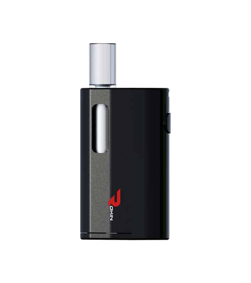 Mini-Pro--cart-black mini tank pro digital 510 thread vape - black - front view