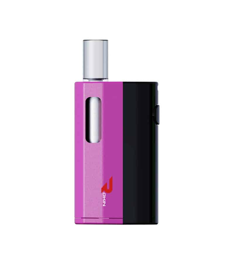 Mini-ProPurple-cart mini tank pro digital 510 thread vape - purple - front view