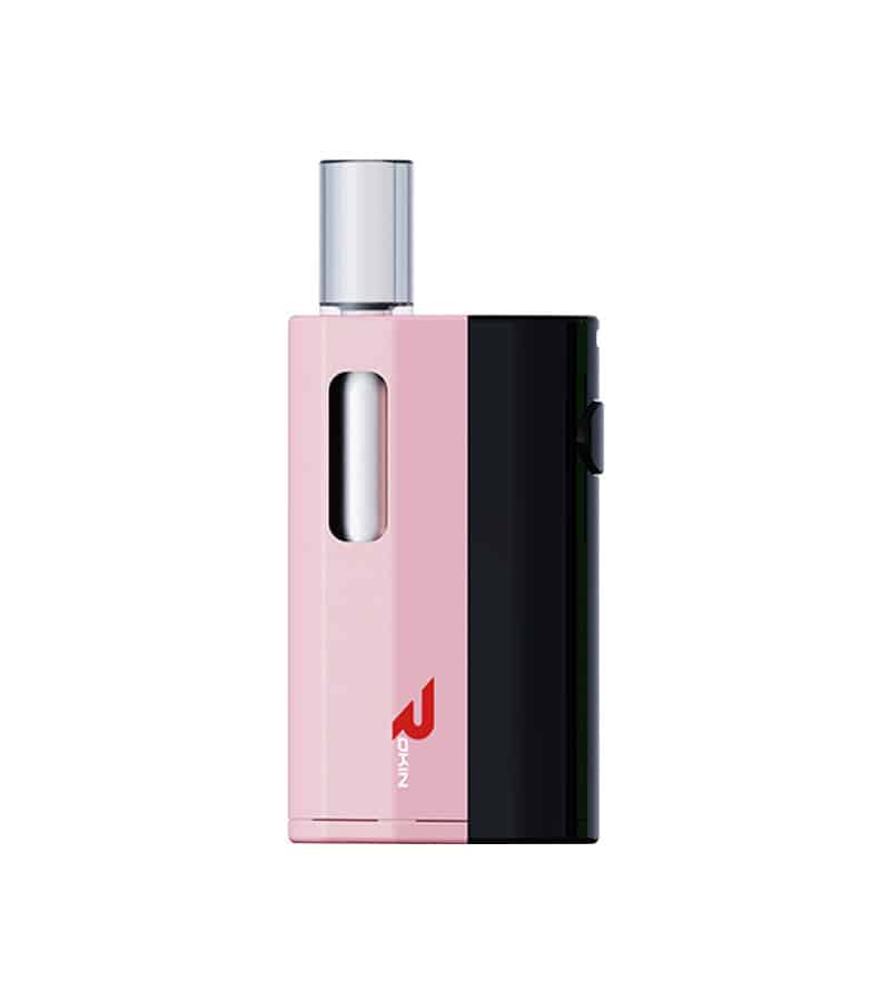 Mini-Pro--cart-pink Mini Tank Pro vaporizer 510 thread battery - Pink - front